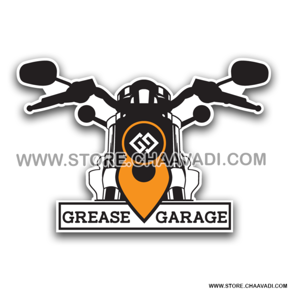 GREASE GARAGE STICKER