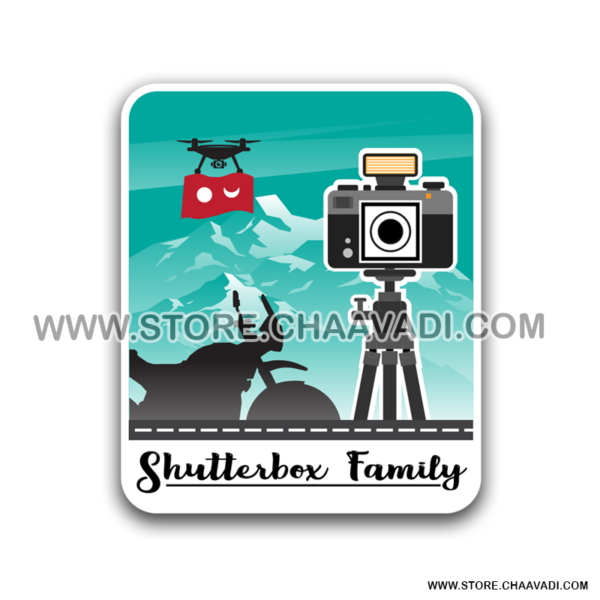 SHUTTERBOX FAMILY STICKER